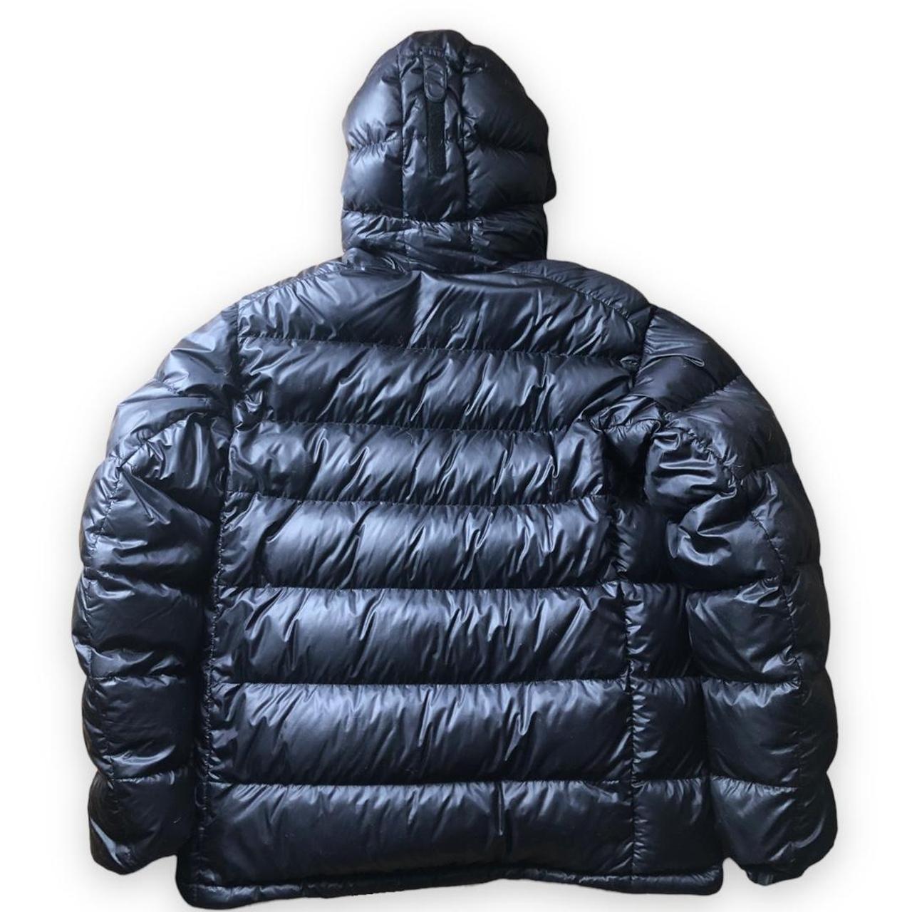 Black montbell down puffer jacket