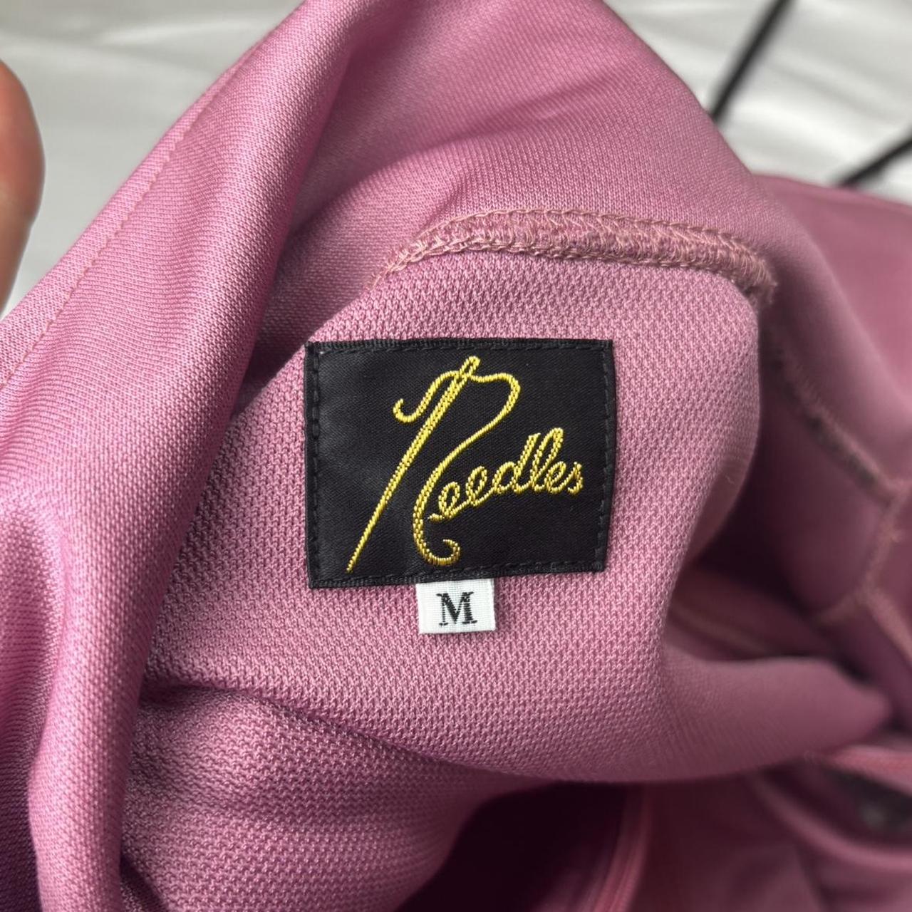 Dark Pink Needles Track Jacket