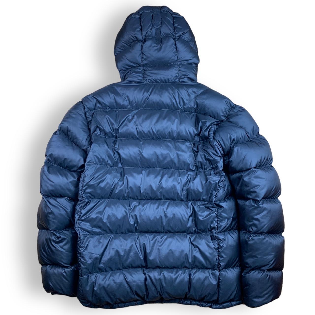 Black down montbell puffer.