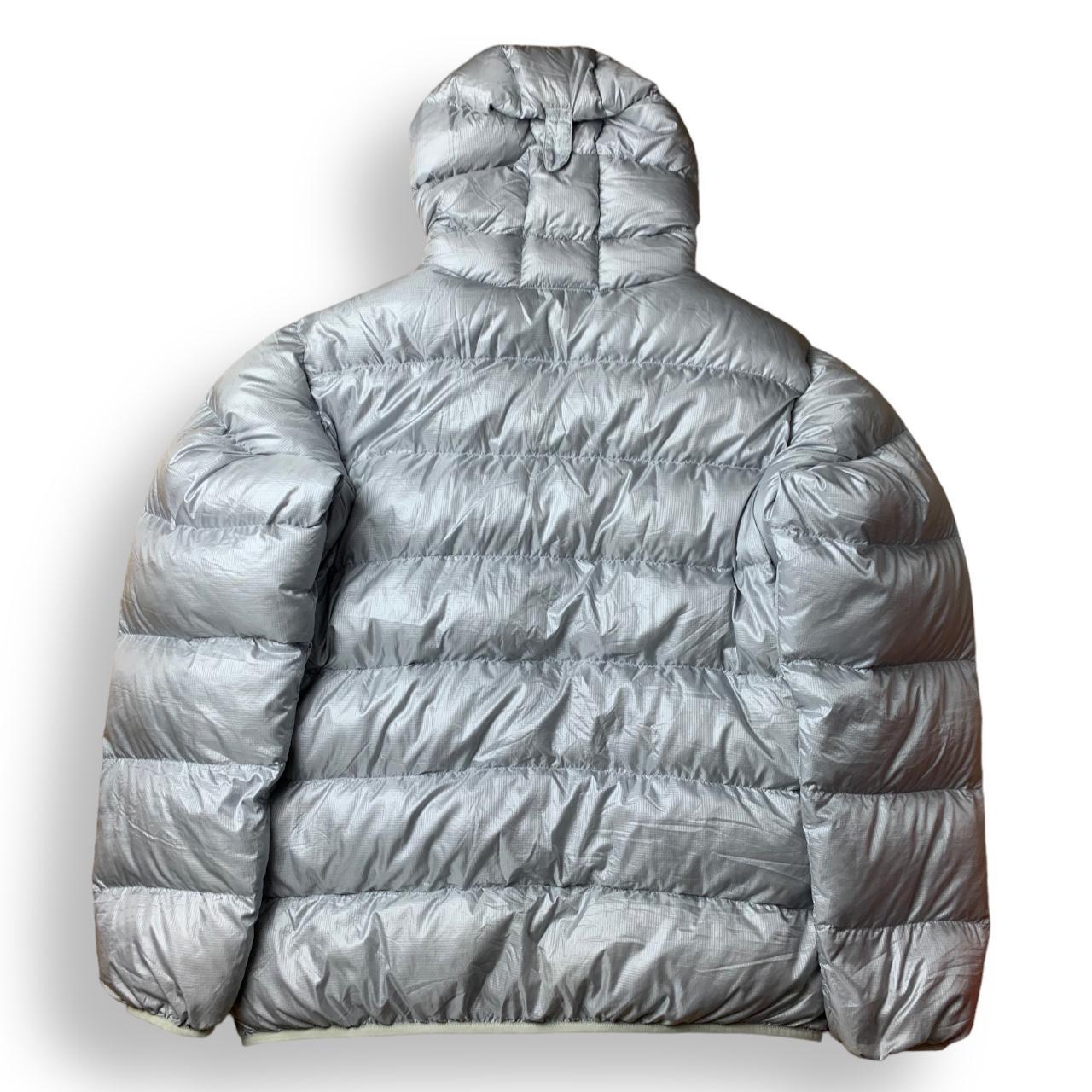 Light grey montbell down puffer