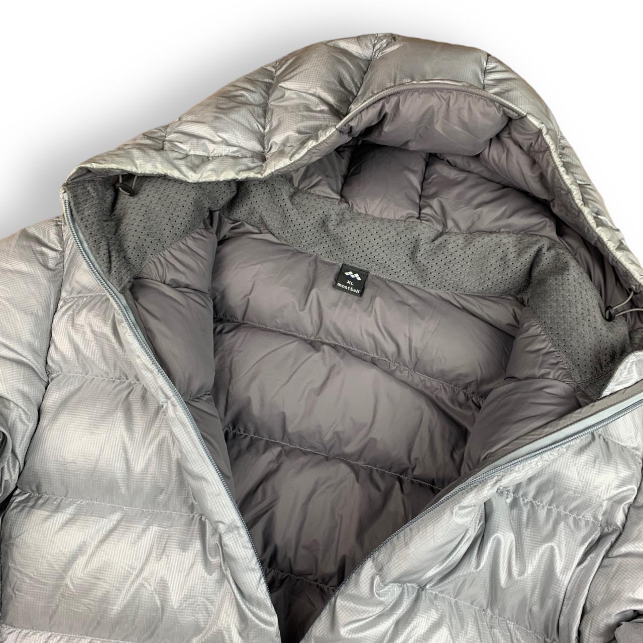 Light grey montbell down puffer