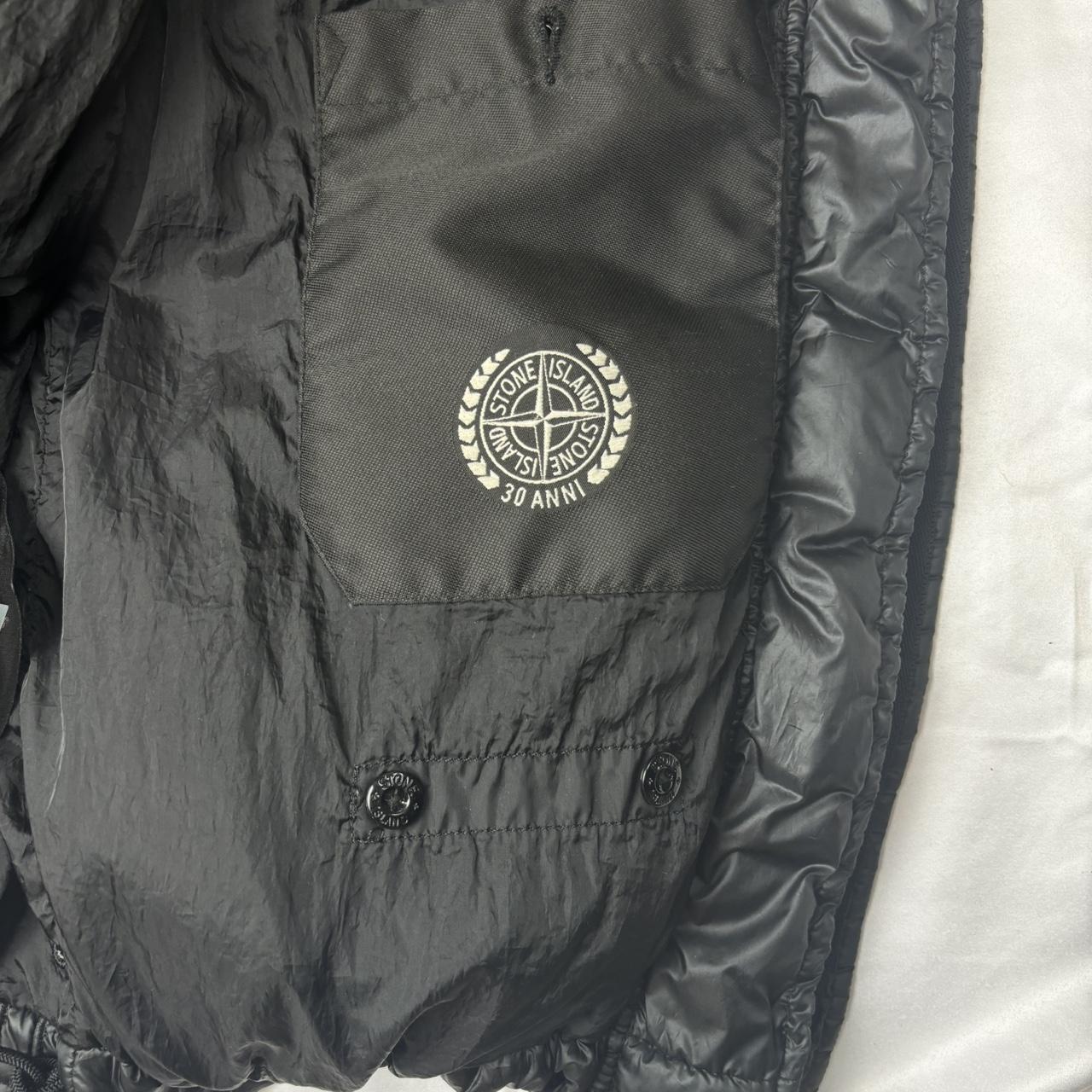 Black 30th Anniversary Stone Island Gilet