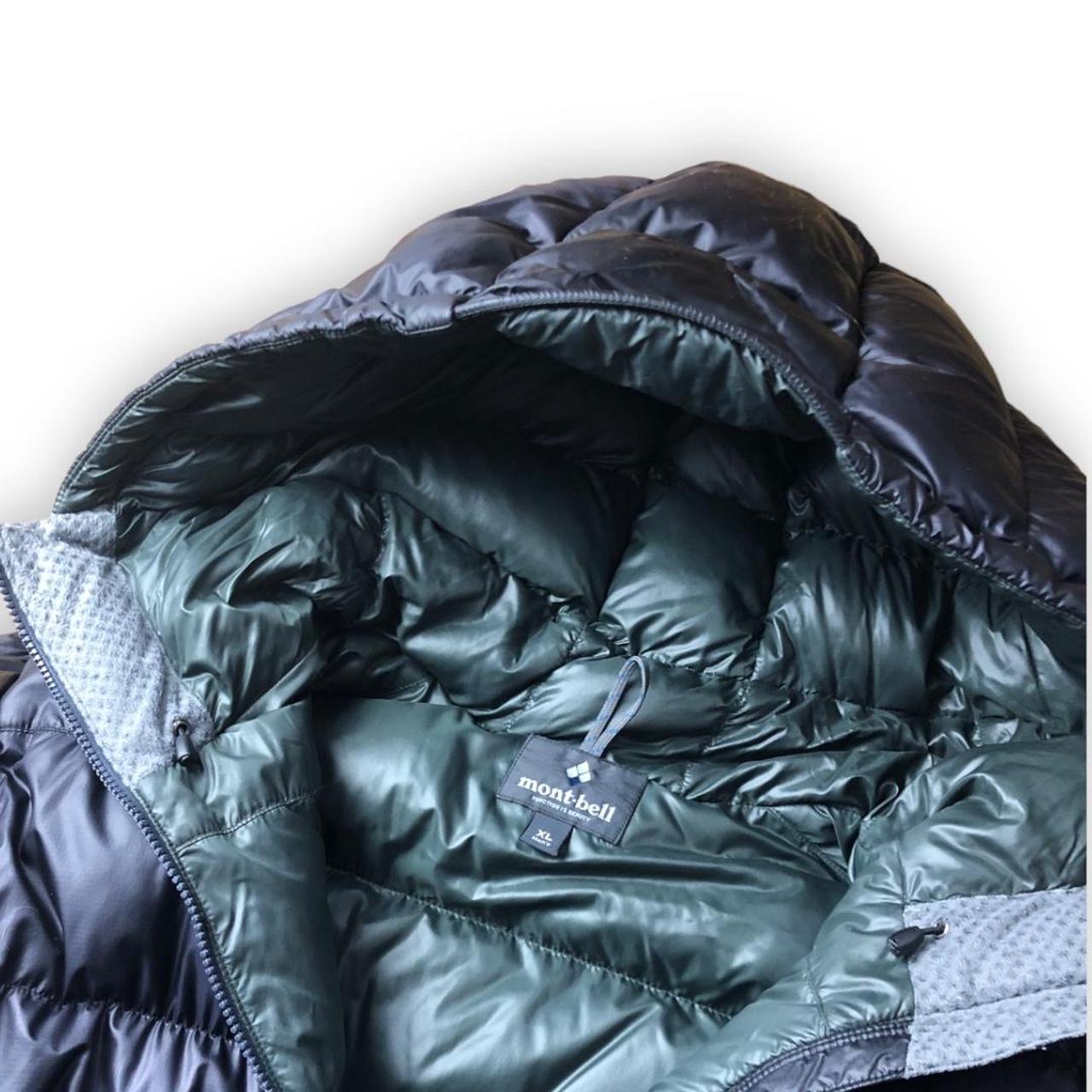 Black montbell down puffer jacket