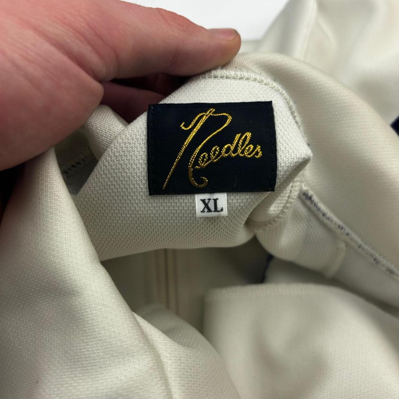 White / Royal Purple Needles Track Jacket