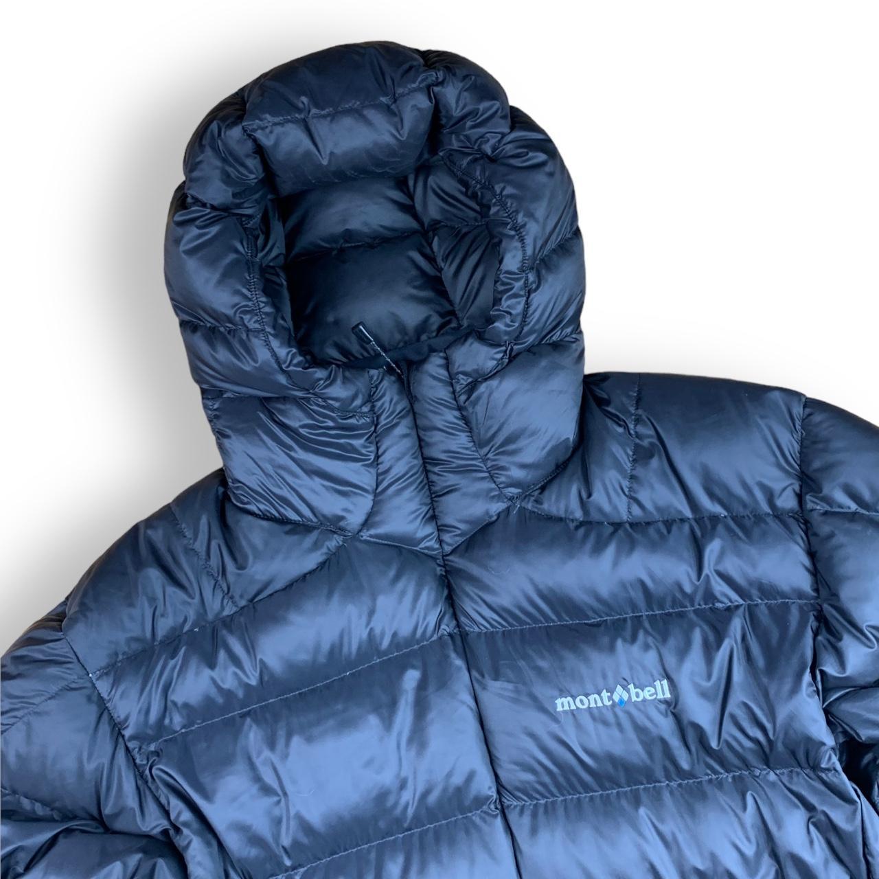 Black down montbell puffer.