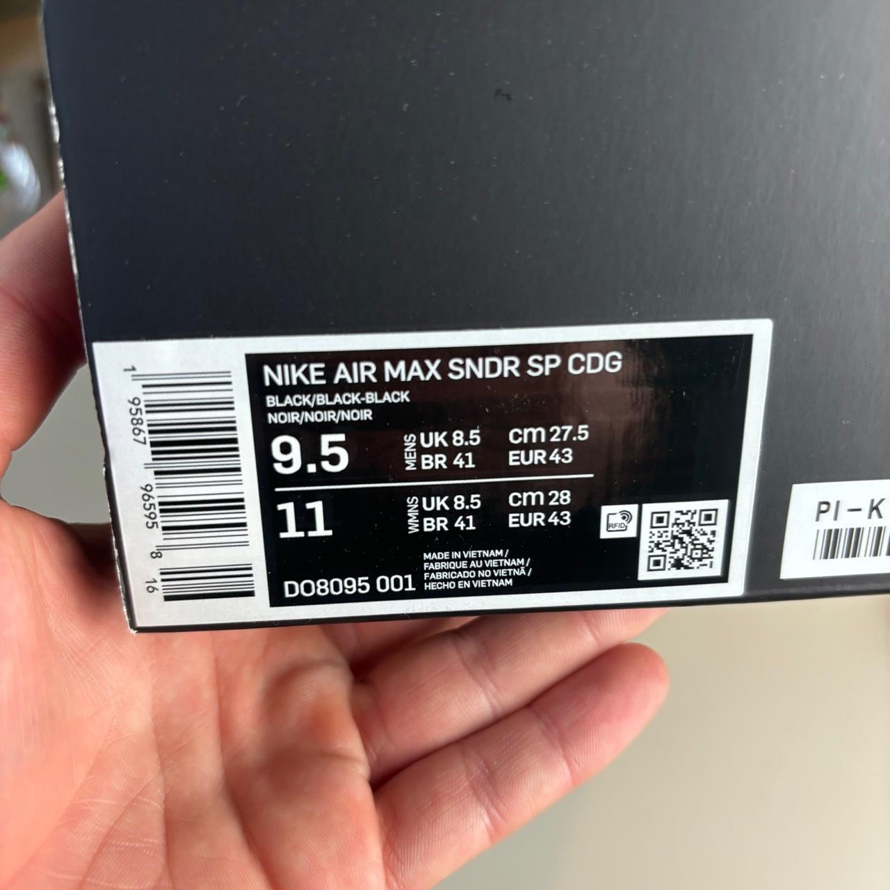Comme des garçons x Nike Air Max Sunder