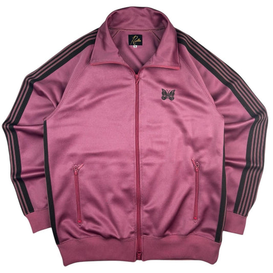 Dark Pink Needles Track Jacket
