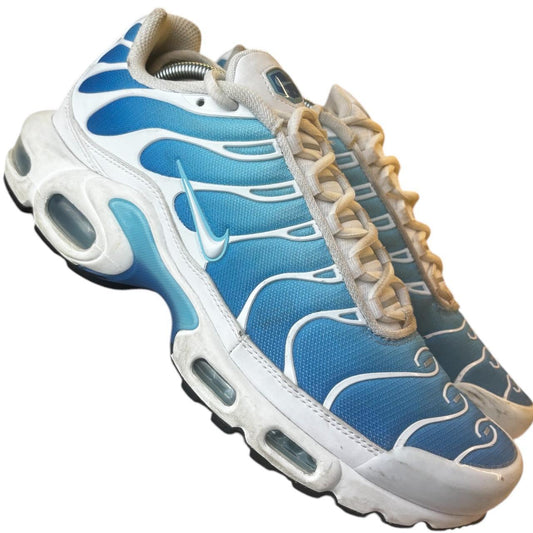 Blue and white Air max plus tn