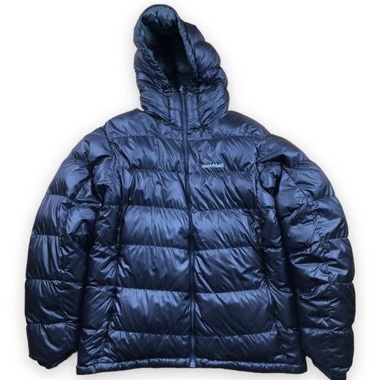 Black montbell down puffer jacket