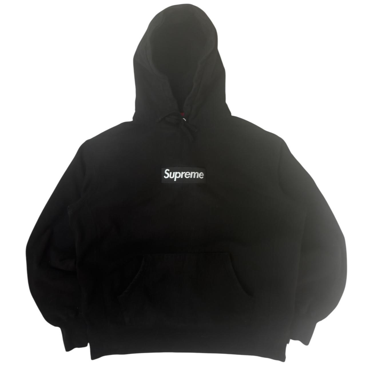 Supreme Box Logo Hoodie Black (2021)