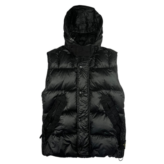 Black 30th Anniversary Stone Island Gilet