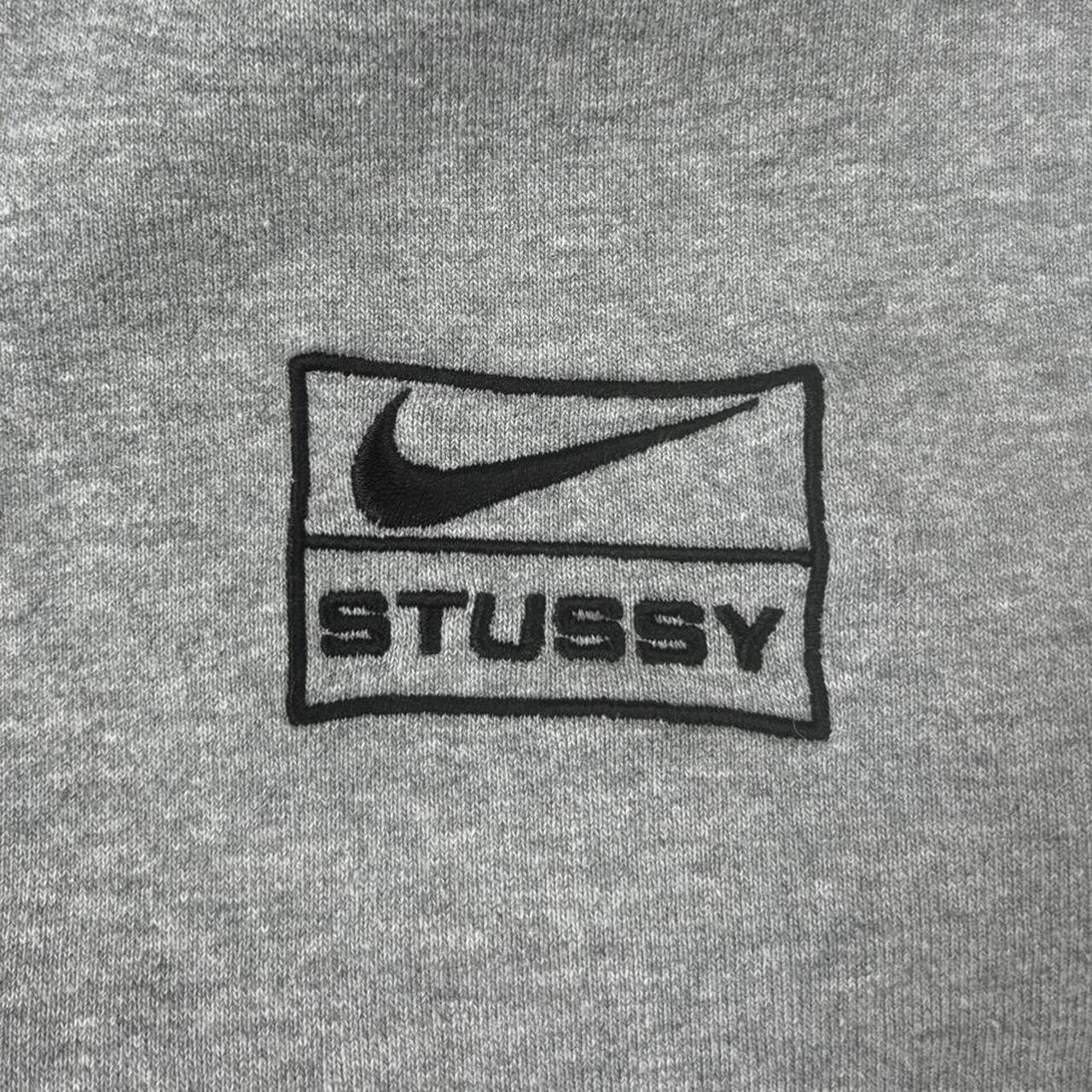 Stussy Nike Hoodie Grey