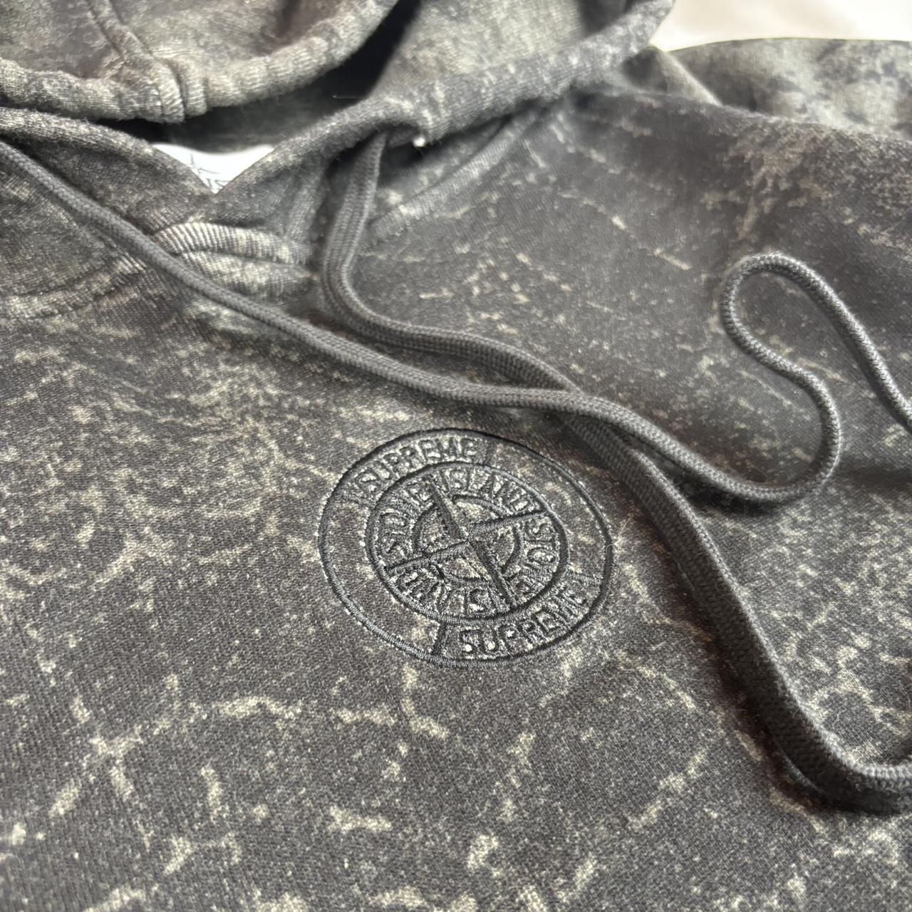 Stone Island x Supreme Spiderweb Hoodie 2023