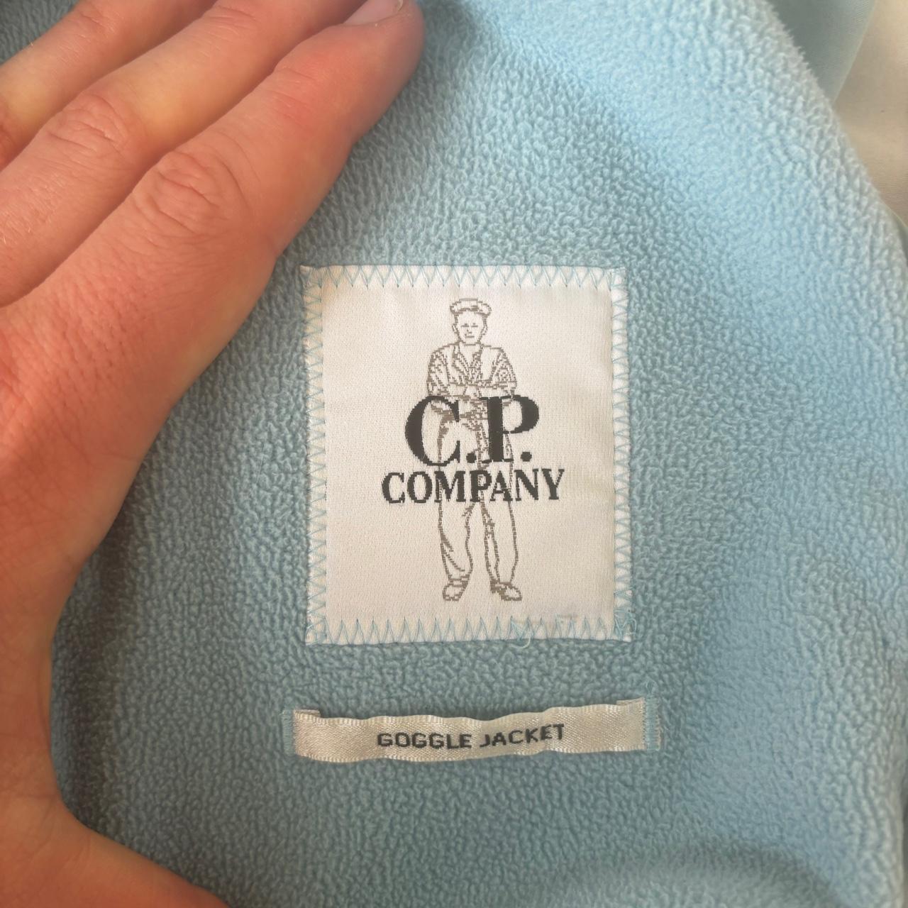 Light blue CP Company Shell Jacket