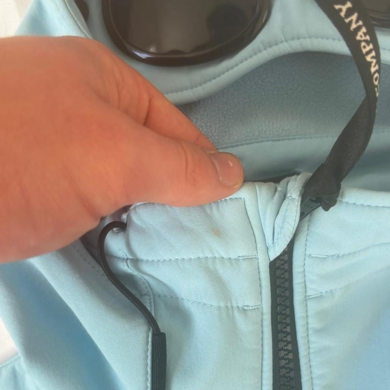 Light blue CP Company Shell Jacket